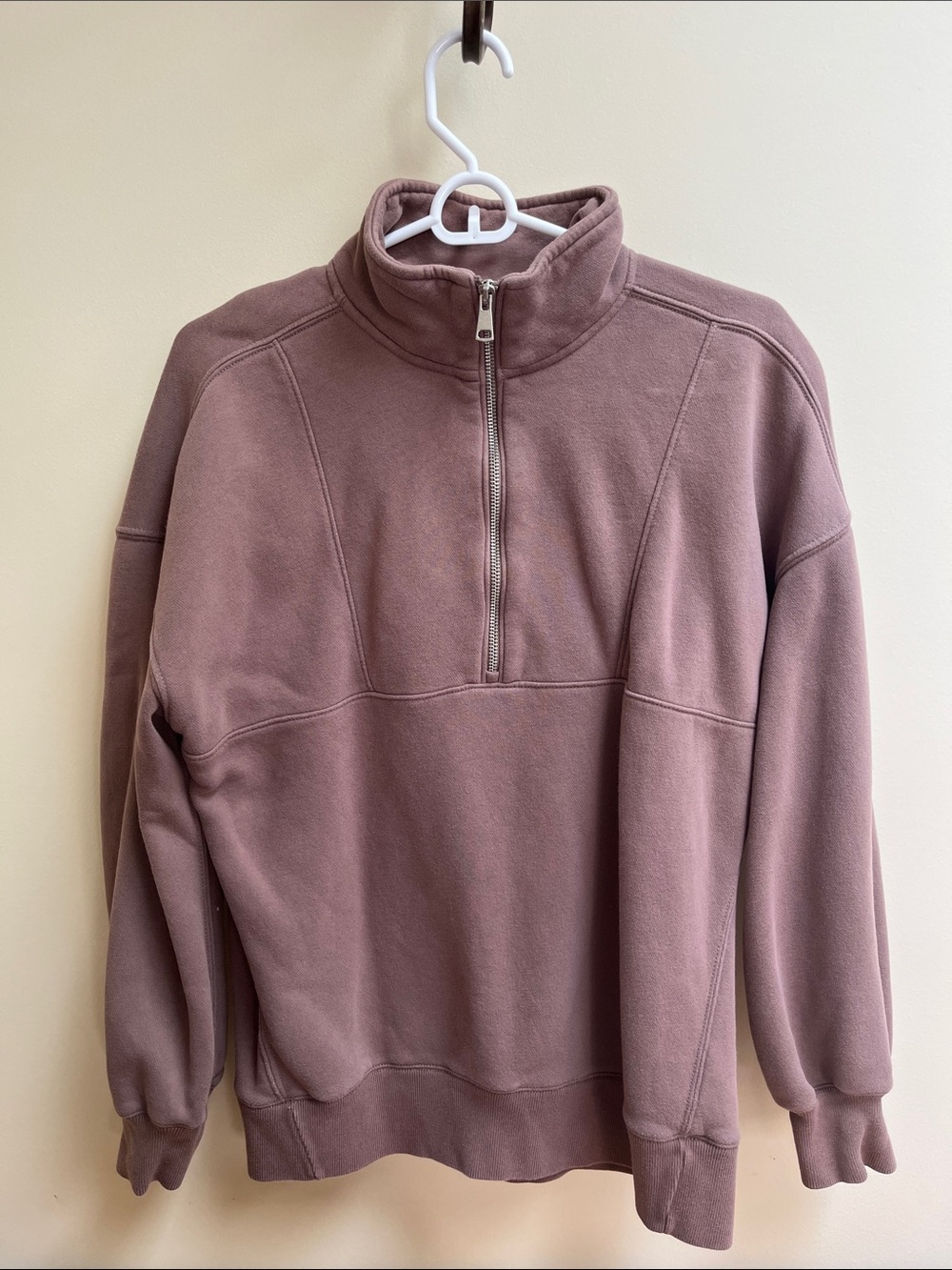 Abercrombie & Fitch Women’s Half-Zip Pullover - Mauve